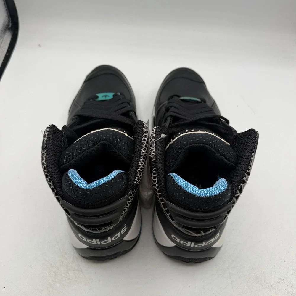 Adidas Streetball Basketball Shoes Mens Sz 9 Black Sneakers D67890
